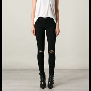 J Brand Jeans Ripped Knee Skinny